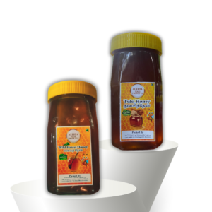Malai Then Thulasi Then Combo – 500ml x 2 | Buy Pure Natural Honey Online