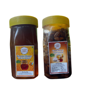 Kombu Then & Honey Soaked Garlic Combo | Buy Natural Immunity Booster Online 500ml x 2