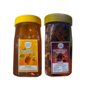 Malai Then & Honey Soaked Athi (Dried Fig) Combo – Pure Natural Wellness – 500g Each | Natural Sweetness & Health