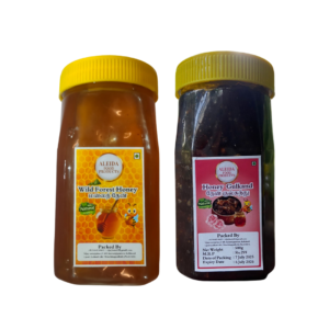 Malai Then & Honey Gulkand Combo – 500g Each | Natural Sweetness & Health